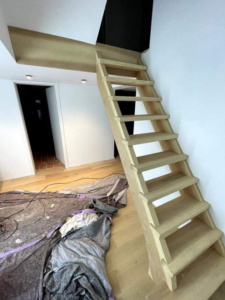 Création et pose d'escaliers en bois Duttlenheim