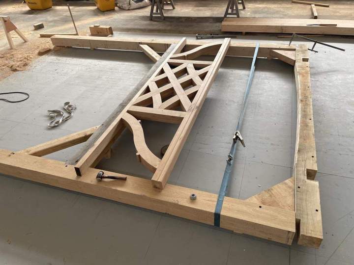 Charpente traditionnelle en bois Duttlenheim