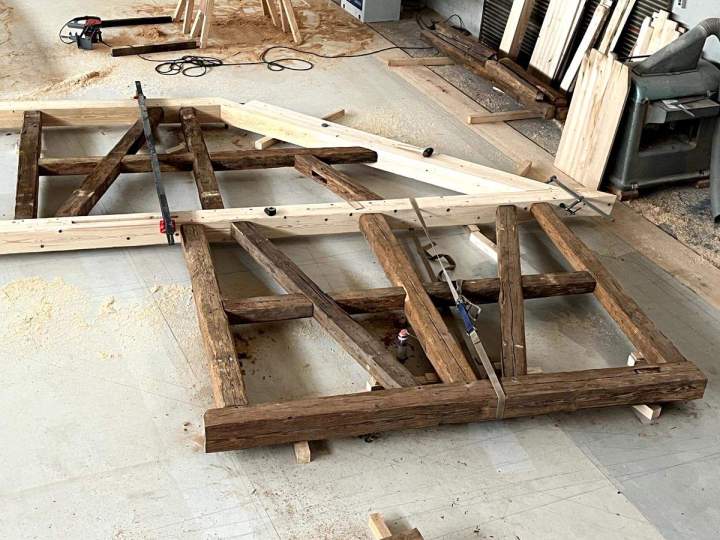 Charpente traditionnelle en bois Duttlenheim