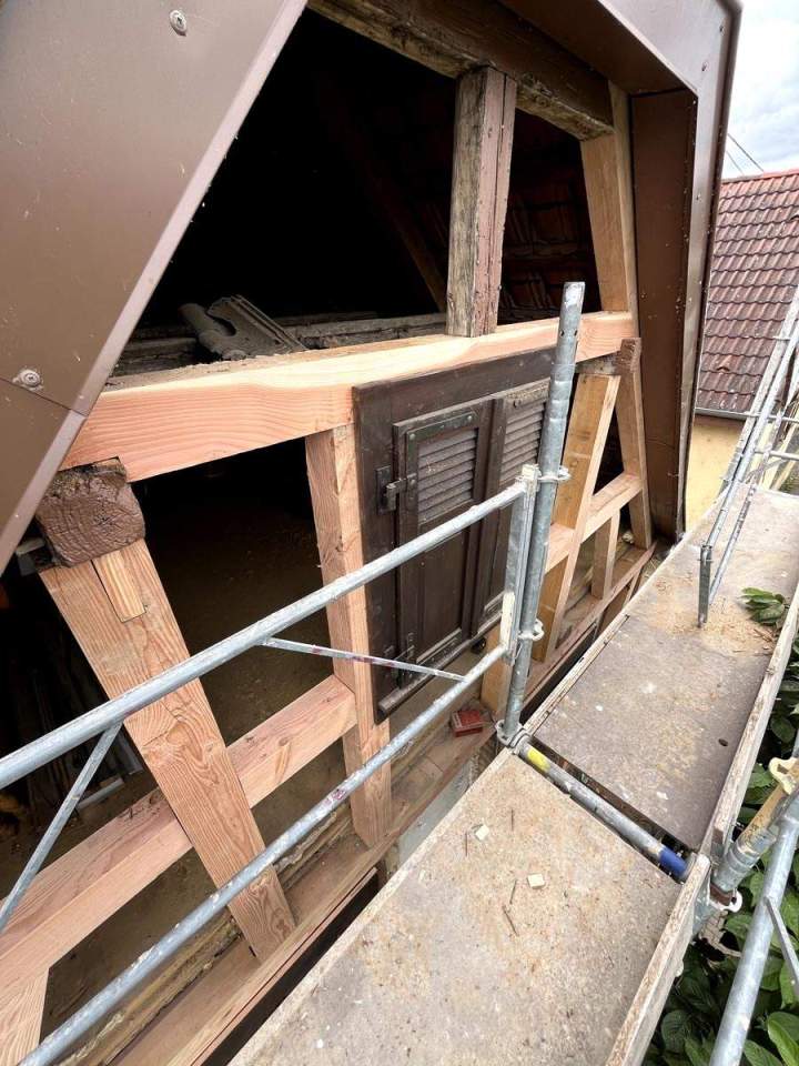 Charpente traditionnelle en bois Duttlenheim