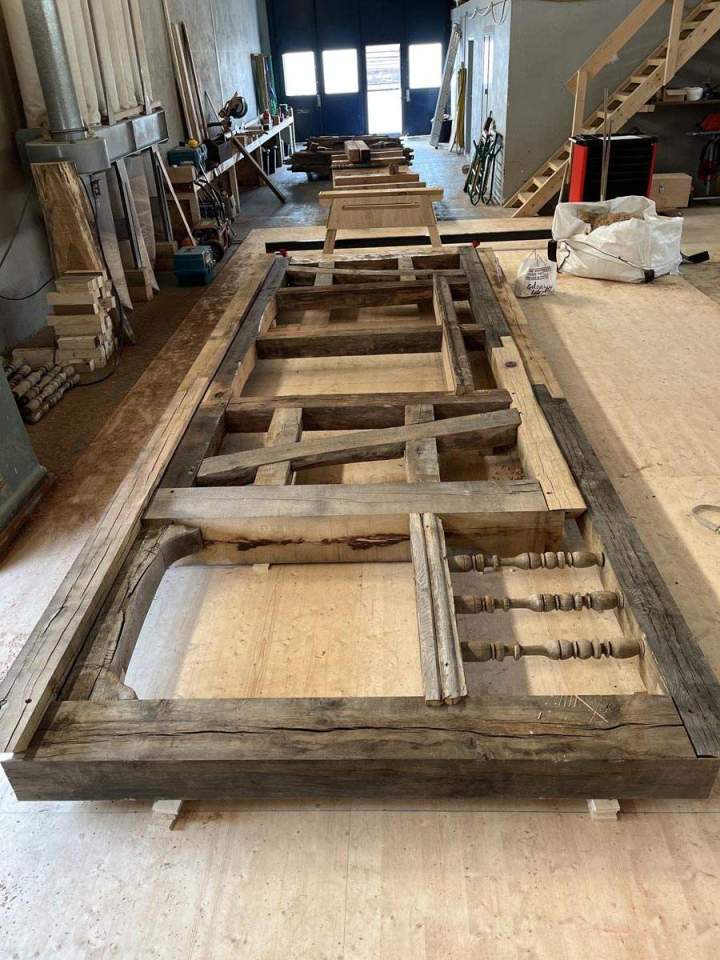 Charpente traditionnelle en bois Duttlenheim