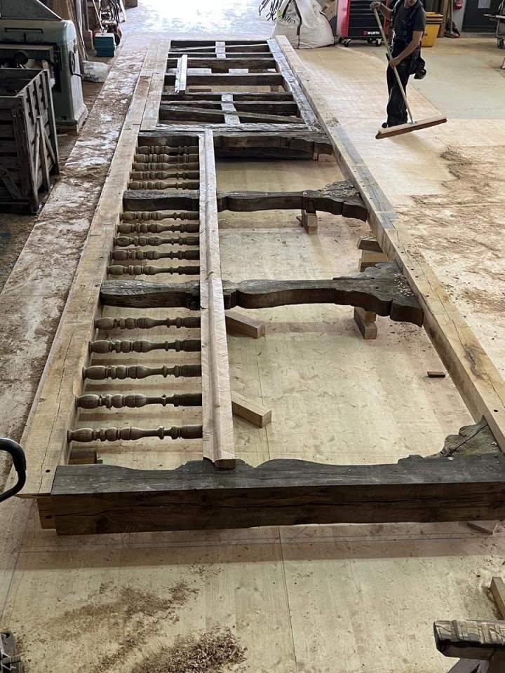 Charpente traditionnelle en bois Duttlenheim