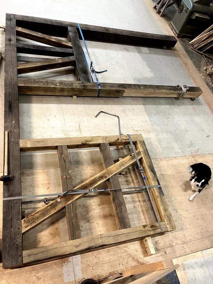 Charpente traditionnelle en bois Duttlenheim