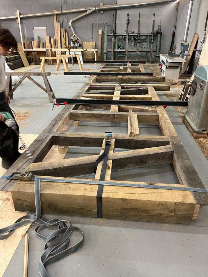 Charpente traditionnelle en bois Duttlenheim