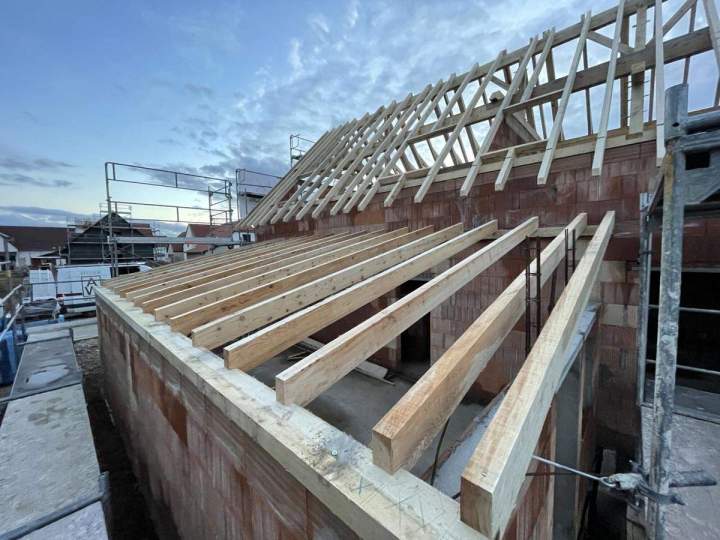 Construction maison à colombages Duttlenheim